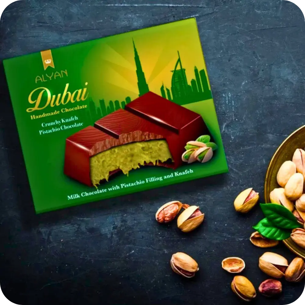 Čokoláda Alyan Dubai (100g)