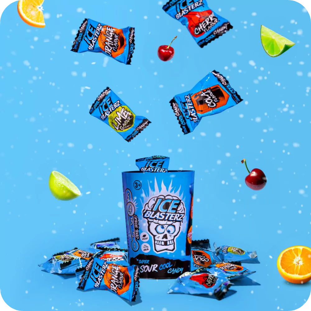 Brain Burnerz Ice Blasterz Candy