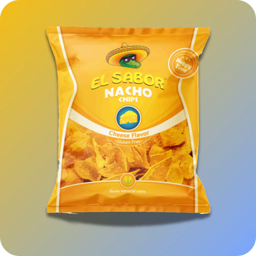 Čipsy El Sabor Nacho - syrové