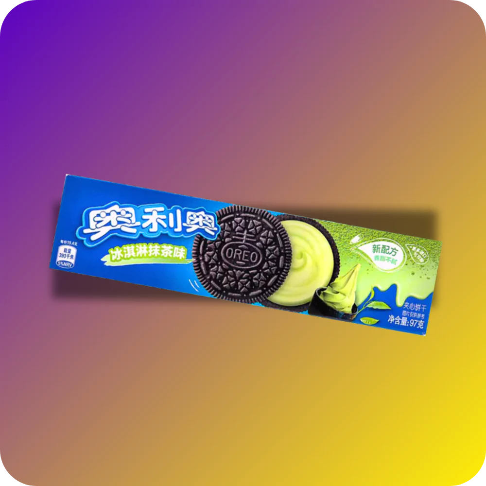 Oreo japonské sušienky s matcha krémom