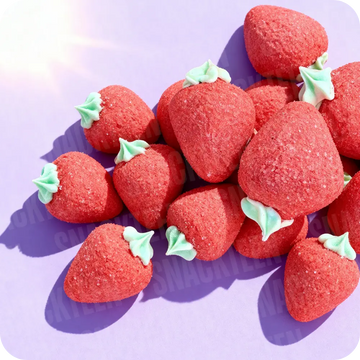 Óriás eper pillecukor