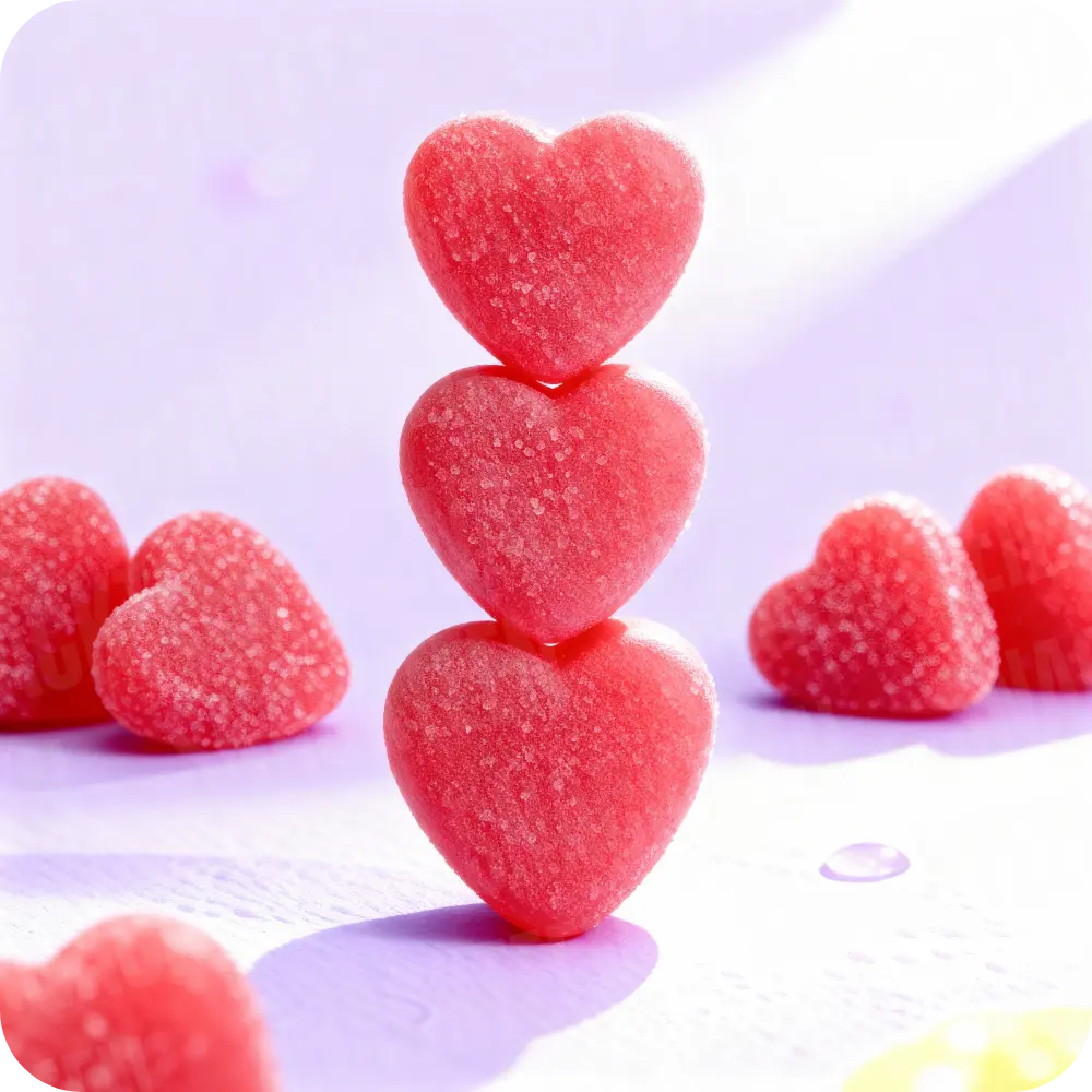 Savanyú epres szív