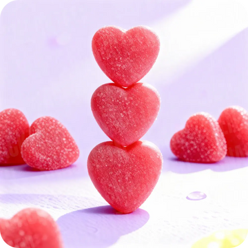 Savanyú epres szív