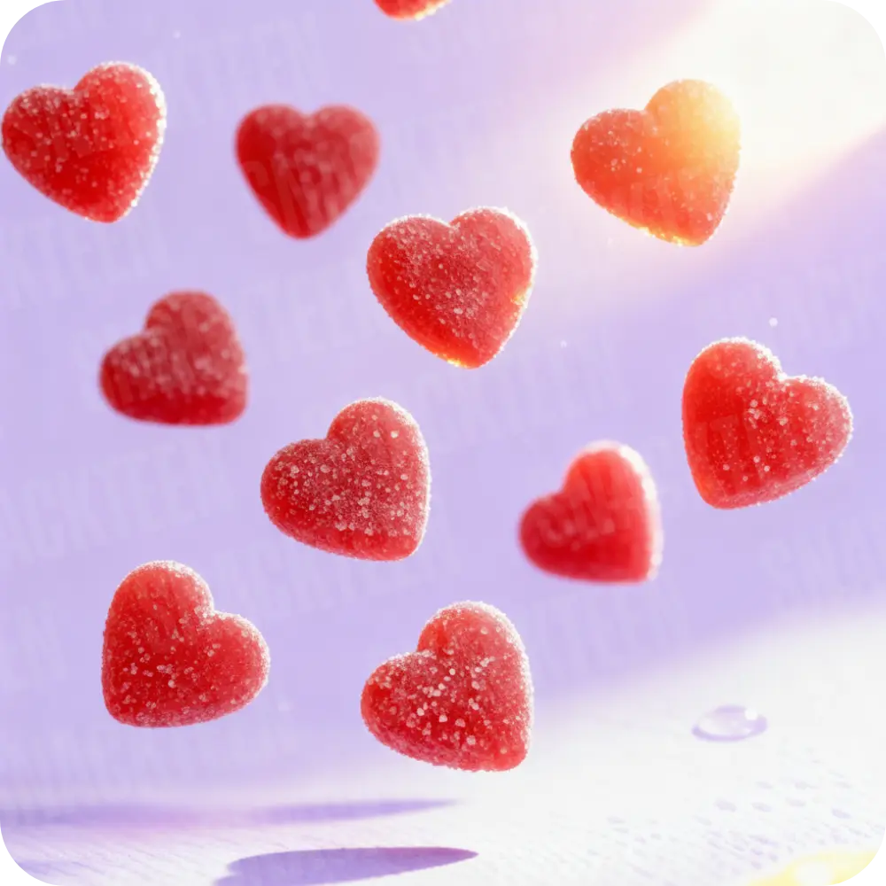 Savanyú epres szív