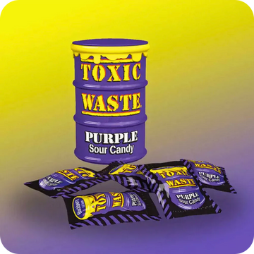 Toxic Waste Lila Dobozos