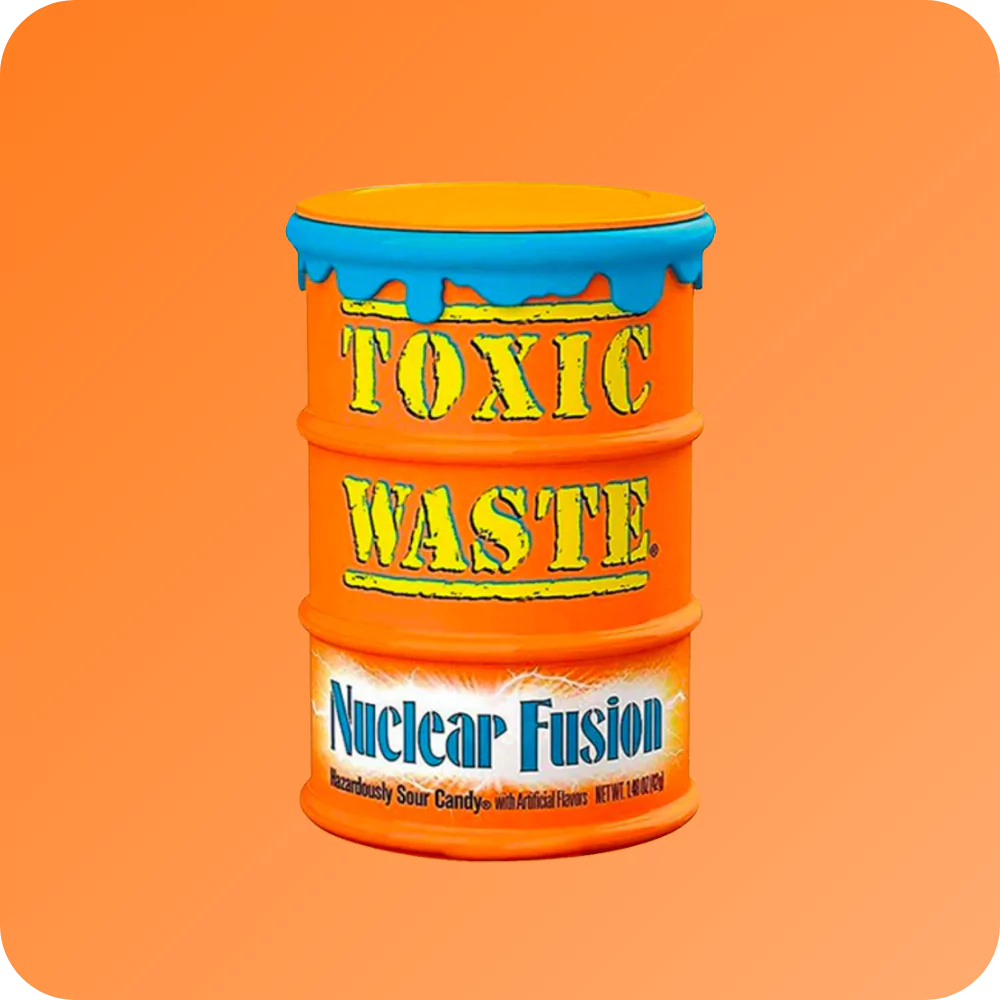 Toxic Waste Narancs Dobozos