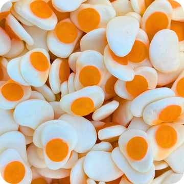 Zrkadlové vajíčkové gumové cukríky